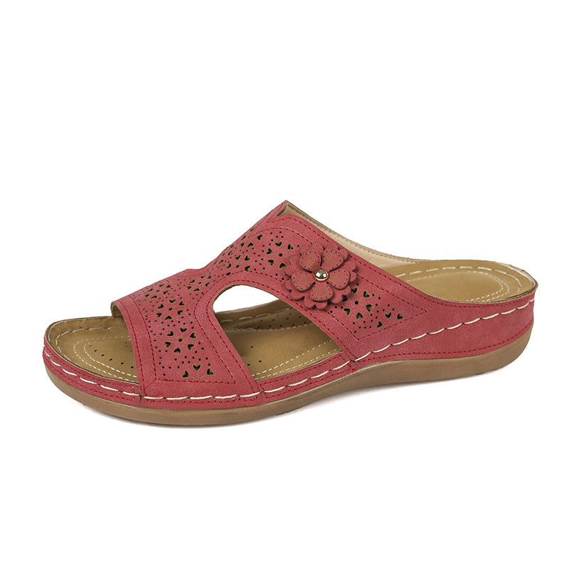 Sandales slides confort pour dames Chic und Stil