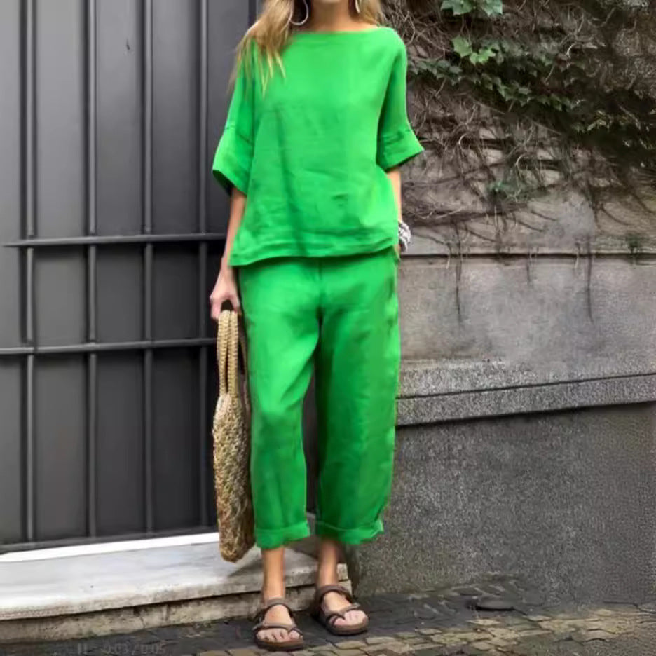 Ensemble décontracté pour femmes en tissu respirant Chic und Stil