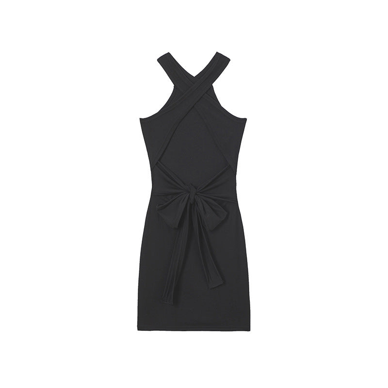 Robe Mini Halter Bodycon Femme Chic und Stil