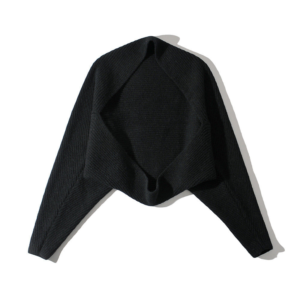 Dames élégante gilet en tricot à coupe ouverte et structure côtelée Chic und Stil