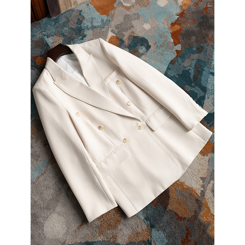 Blazer ajusté croisé pour femmes Chic und Stil 1750846710