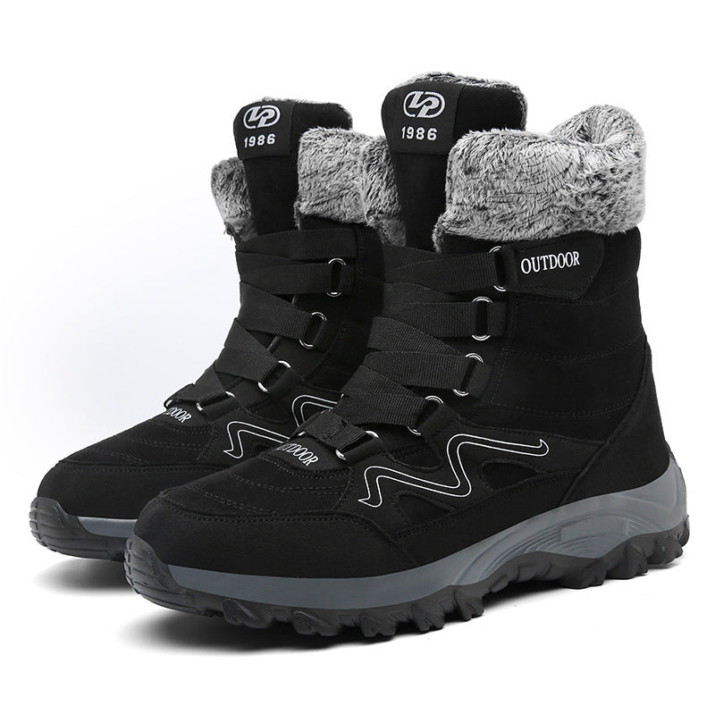 Bottes d'hiver confortables pour femmes avec doublure isolante Chic und Stil
