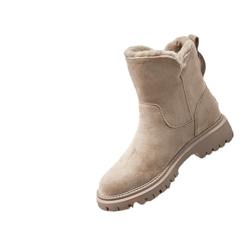 Bottes d'hiver tendance pour femmes avec doublure douce et profil robuste Chic und Stil