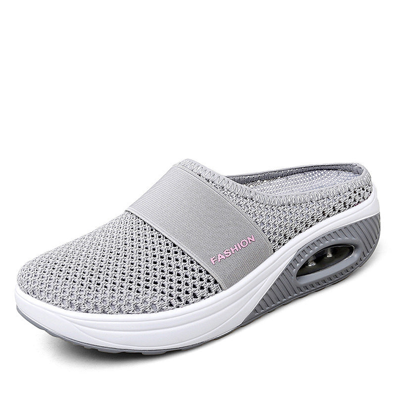 Ladies Comfortable Wellness Sandals with Air Mesh Surface and Cushioning Sole Chic and Style