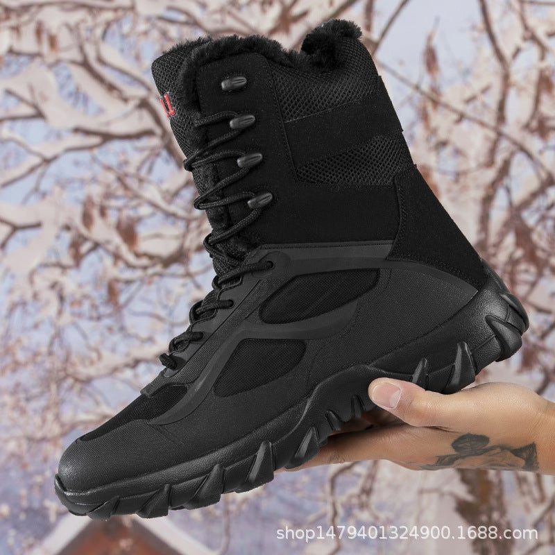 Bottes de trekking d'hiver pour femmes avec doublure en polaire isolante et semelle profilée antidérapante Chic und Stil