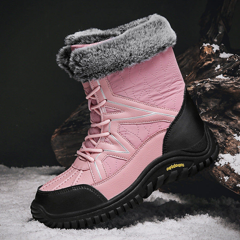 Bottes d'hiver pour femmes imperméables avec doublure isolante et semelle antidérapante Chic und Stil