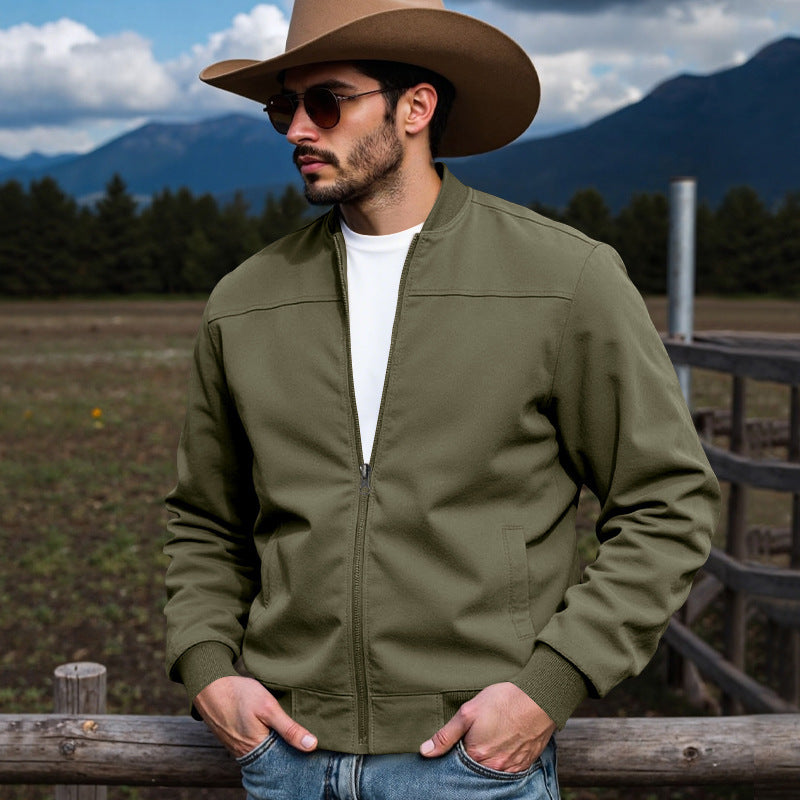 Veste bomber élégante pour hommes en matériau de haute qualité Chic und Stil