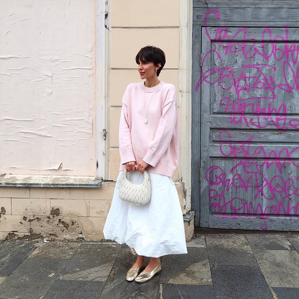 Pull-over en tricot confortable pour femmes avec une coupe ample Chic und Stil