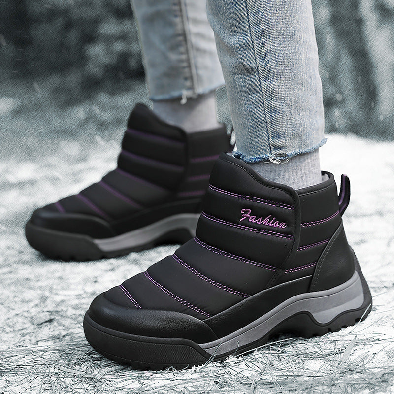 Bottes d'hiver pour femmes avec doublure intérieure isolée Chic und Stil