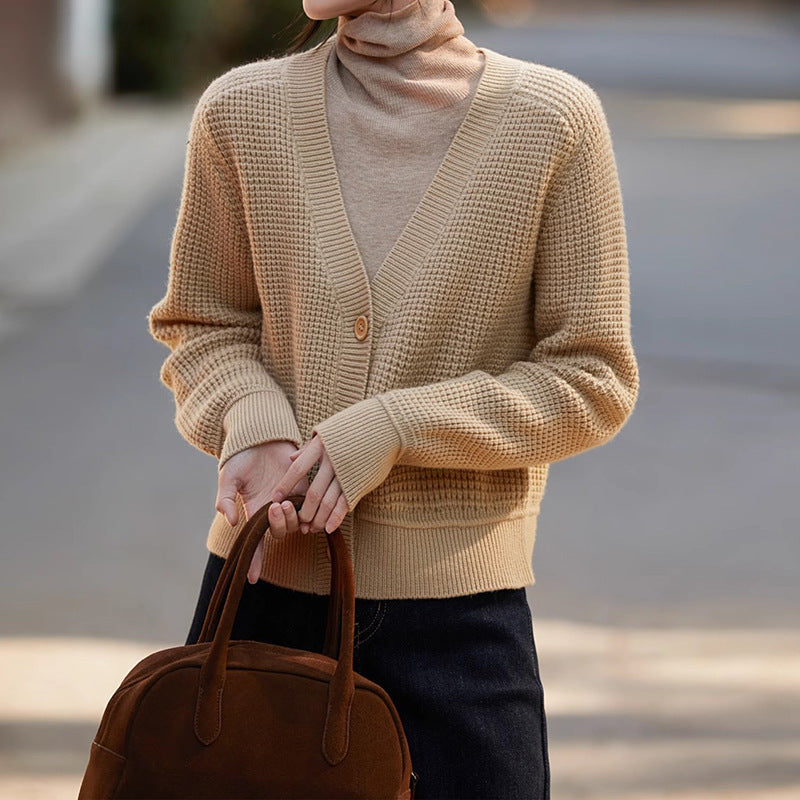 Cardigan en tricot confortable pour femmes Chic und Stil