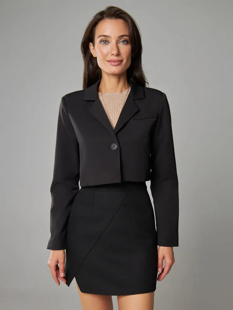 Dames Blazer élégant avec jupe assortie Chic und Stil