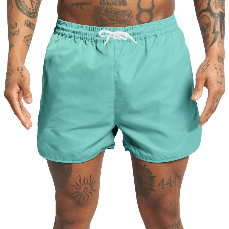 Shorts de bain pour hommes avec taille élastique et poches latérales pratiques Chic und Stil