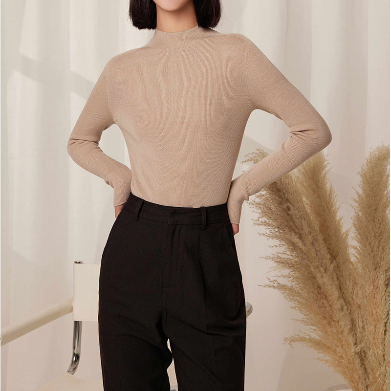 Pull en tricot côtelé pour femmes Chic und Stil