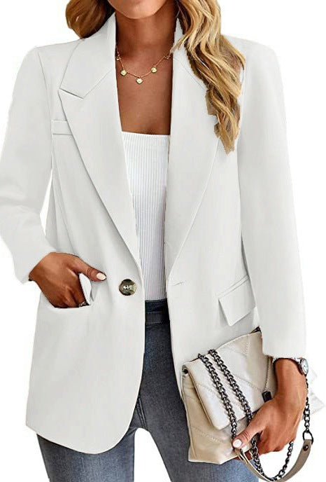 Blazer pour femmes avec poches à la mode et coupe élégante Chic und Stil