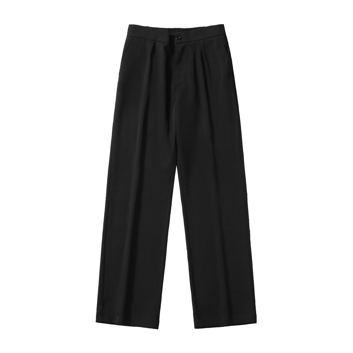 Elegant wide pants for men with elastic waist and side pockets Chic and Style