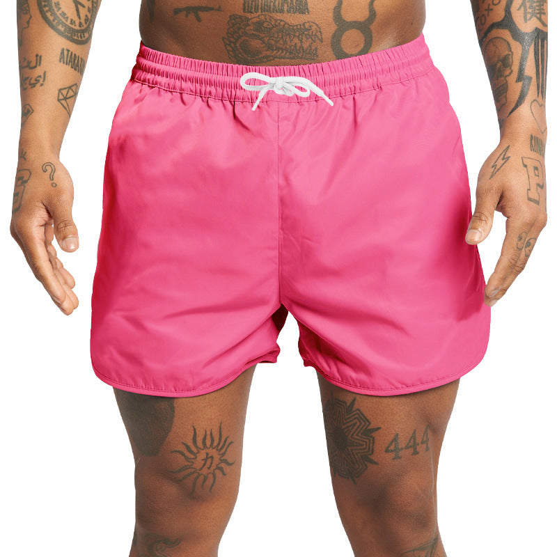 Shorts de bain pour hommes avec taille élastique et poches latérales pratiques Chic und Stil