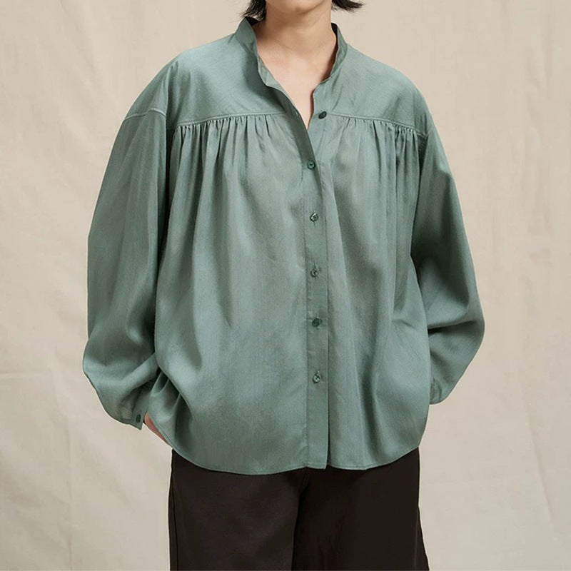 Blouse à boutons décontractée pour femmes Chic und Stil