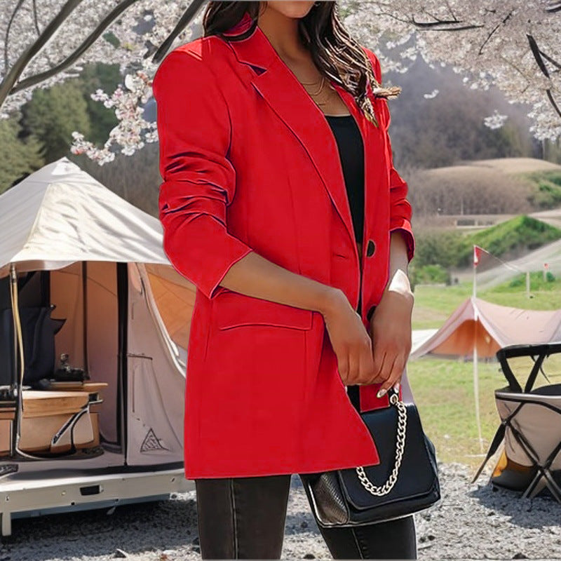 Blazer à manches longues tendance pour femmes Chic und Stil