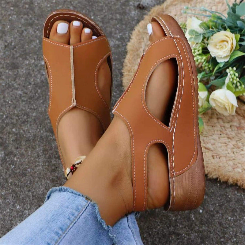 Sandales à clogs réglables élégantes pour femmes Chic und Stil
