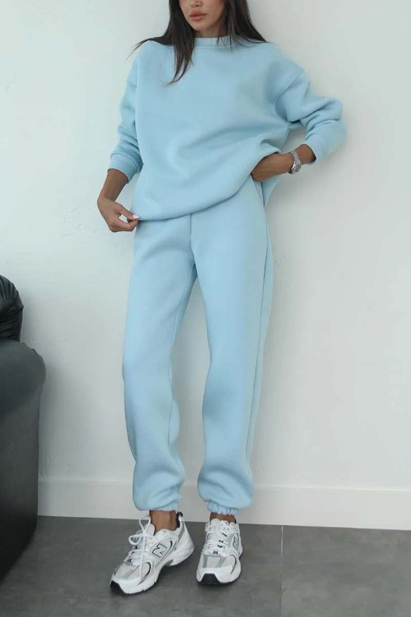 Dames Ensemble de jogging en polaire sportif Chic und Stil