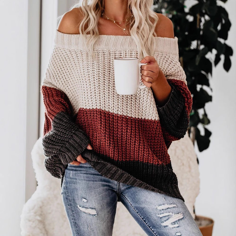 Pull en tricot décontracté pour femmes Chic und Stil