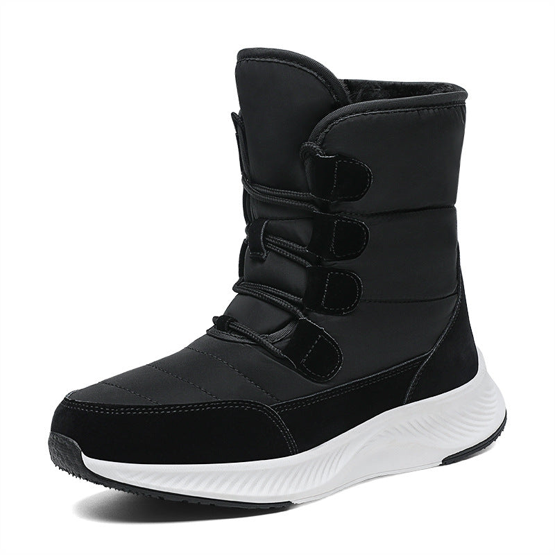 Bottes d'hiver pour femmes doublées avec semelle antidérapante et revêtement de surface à séchage rapide Chic und Stil