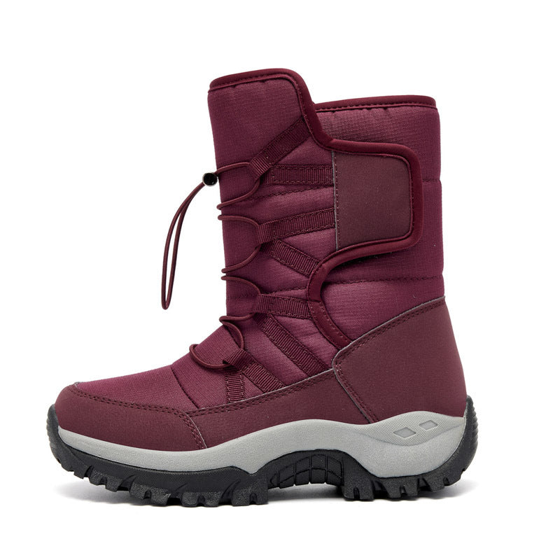 Bottes d'hiver pour femmes avec semelle antidérapante et doublure isolante thermique Chic und Stil