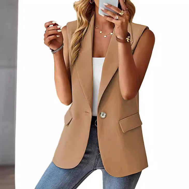 Blazer sans manches Chic und Stil pour femmes