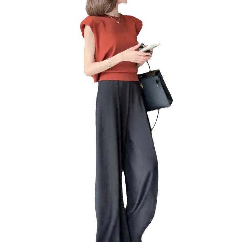 Pantalons taille haute ajustés pour femmes Chic und Stil