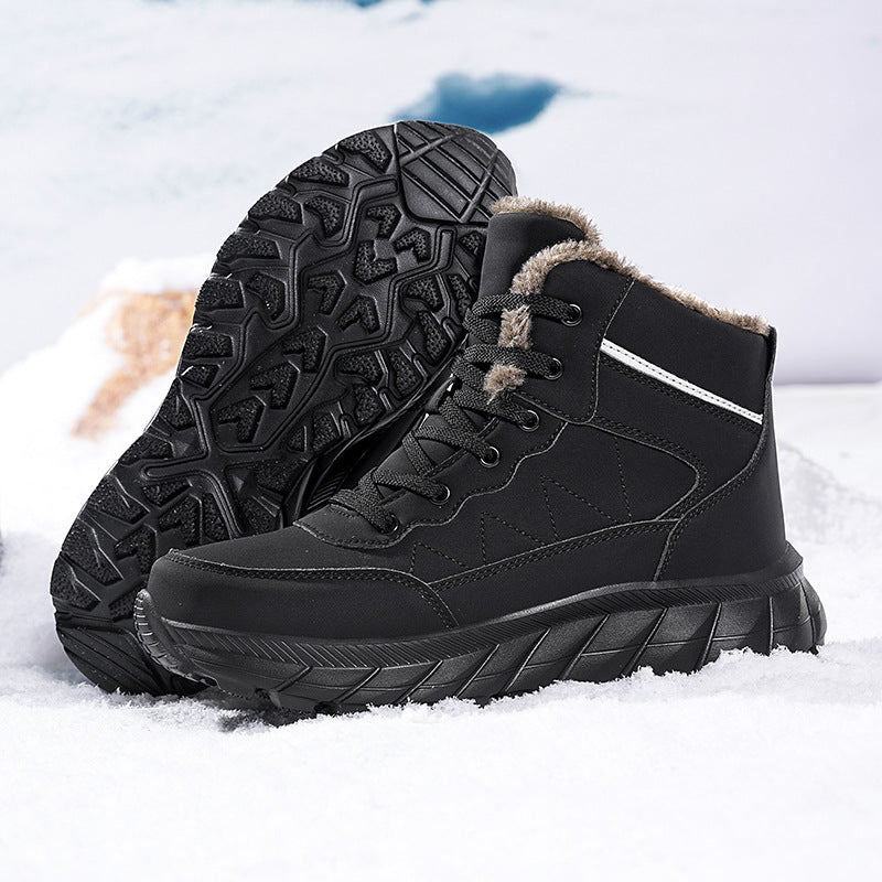 Bottes d'hiver pour femmes avec doublure isolante et semelle antidérapante Chic und Stil