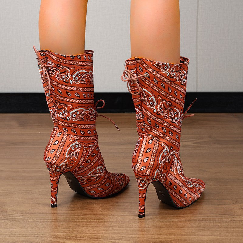 Bottes à talons hauts Chic und Stil pour femmes