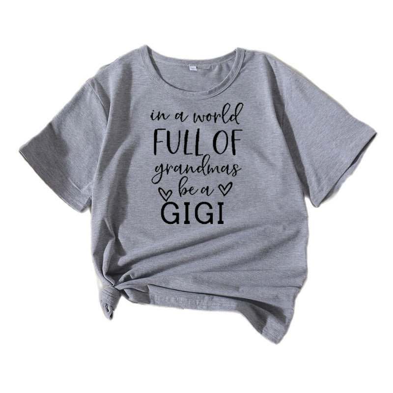 T-shirt à manches courtes inspirant pour femmes Chic und Stil