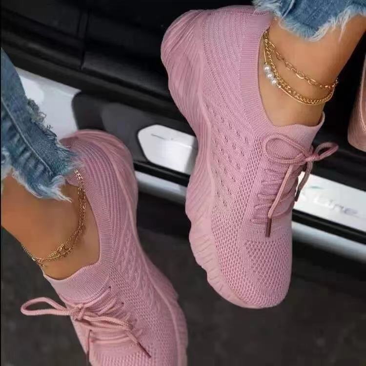 Dames Baskets en Mesh Sportives avec Semelle Respirante et Technologie d'Amortissement Chic und Stil