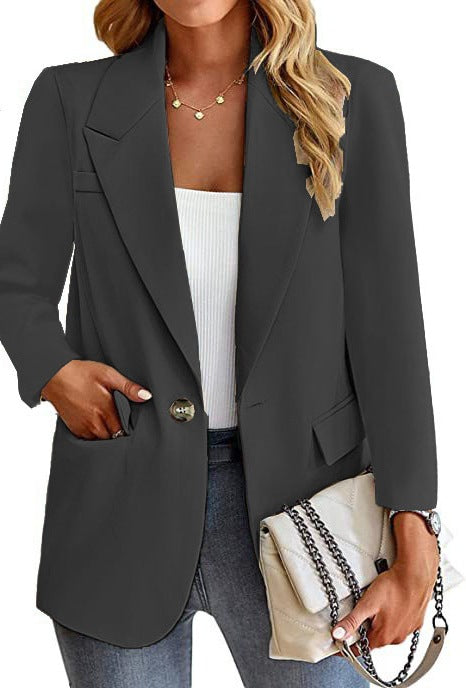 Blazer pour femmes avec poches à la mode et coupe élégante Chic und Stil