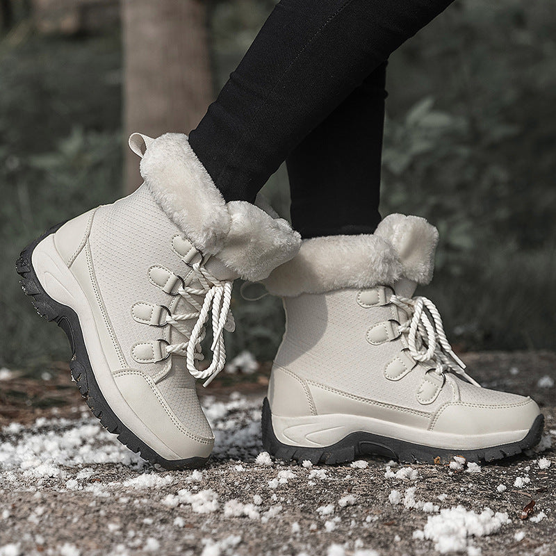 Bottes d'hiver isolées pour femmes avec doublure chaude Chic und Stil