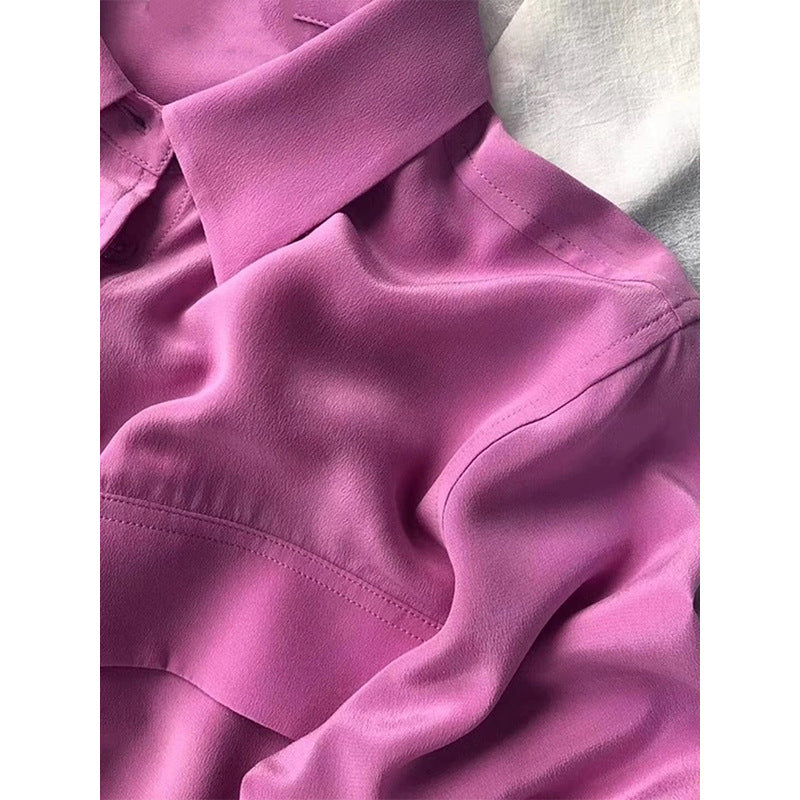 Chemise à boutons élégante pour femmes avec détails de poche Chic und Stil