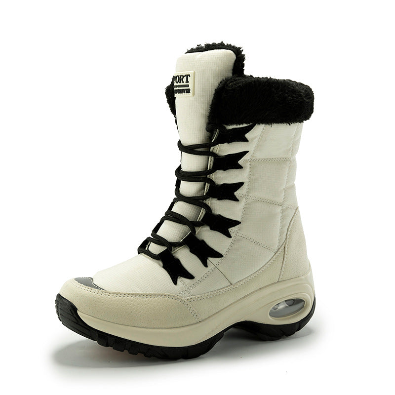 Bottes d'hiver thermiques pour femmes avec semelle antidérapante et doublure isolante Chic und Stil