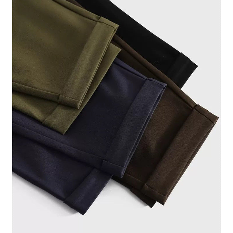Pantalons larges taille haute ajustés pour femmes Chic und Stil 1750846558