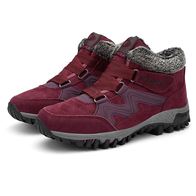 Bottes de randonnée pour femmes avec doublure isolante et semelle antidérapante Chic und Stil
