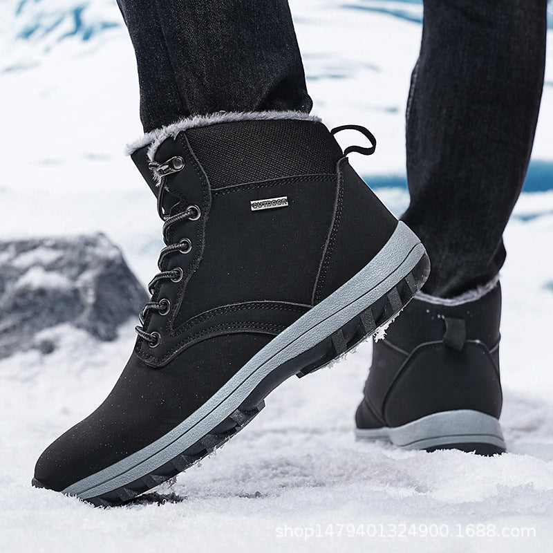 Bottes d'hiver isolées thermiquement pour femmes avec semelle antidérapante et doublure douillette Chic und Stil