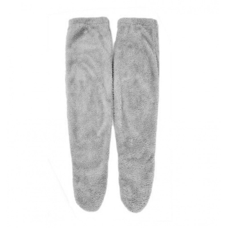 Chaussettes Overknee douces en polaire pour femmes Chic und Stil