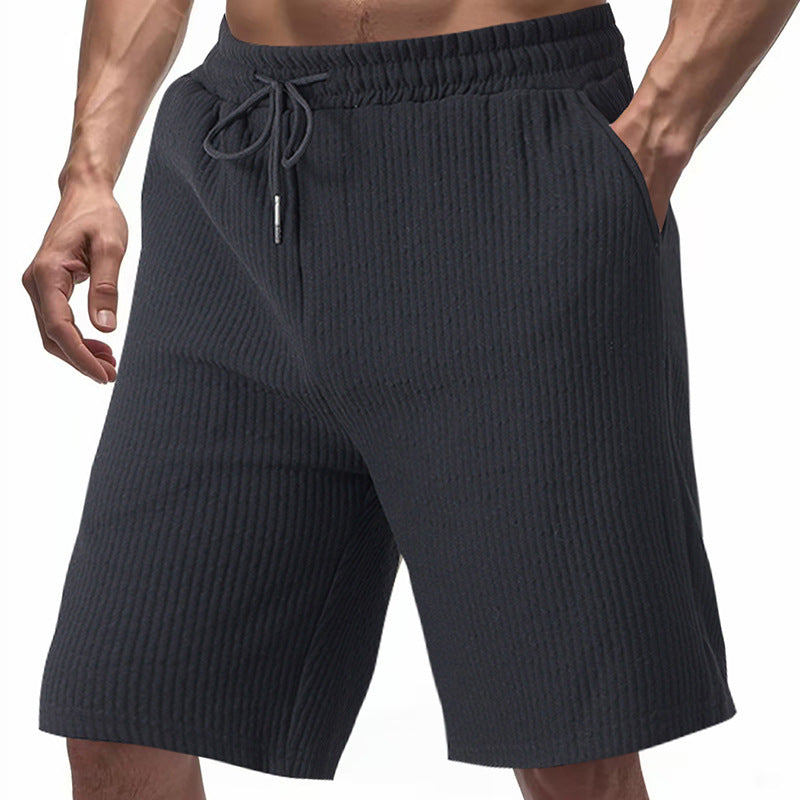 Shorts décontractés pour hommes avec taille élastique et poches latérales pratiques Chic und Stil