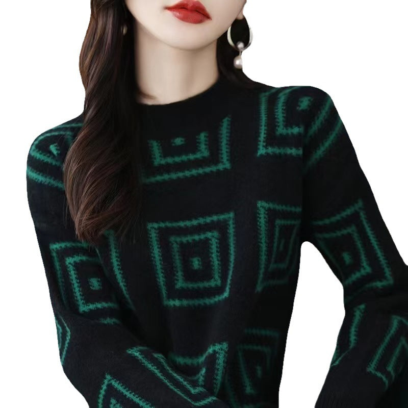 Pull à motifs pour femmes Chic und Stil