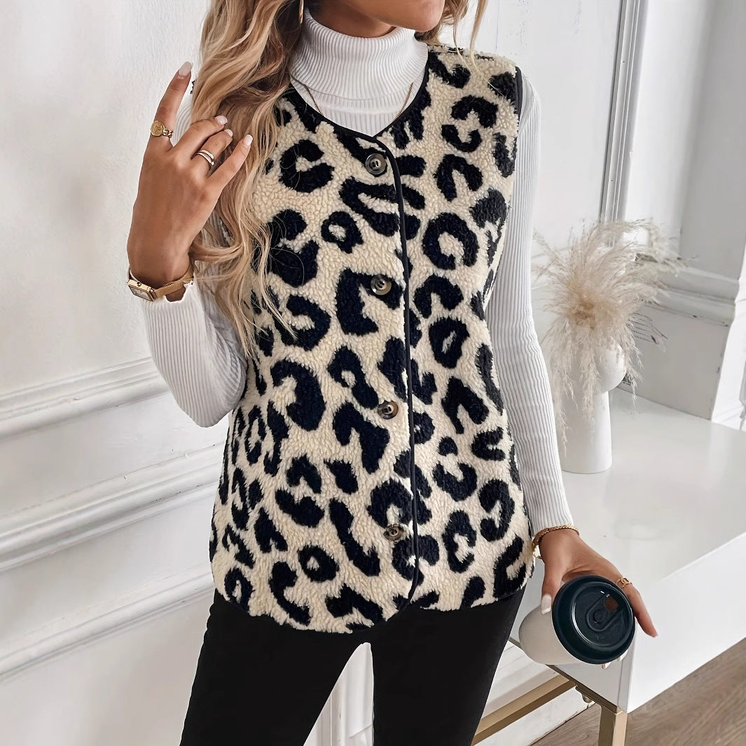 Veste réversible pour femmes avec imprimé animal Chic und Stil