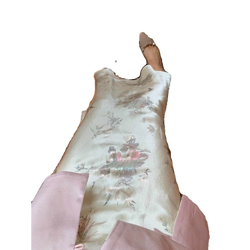Robe Maxi Imprimé Floral Élégante pour Femmes Chic und Stil