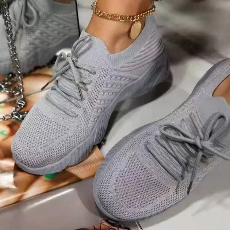 Dames Baskets en Mesh Sportives avec Semelle Respirante et Technologie d'Amortissement Chic und Stil