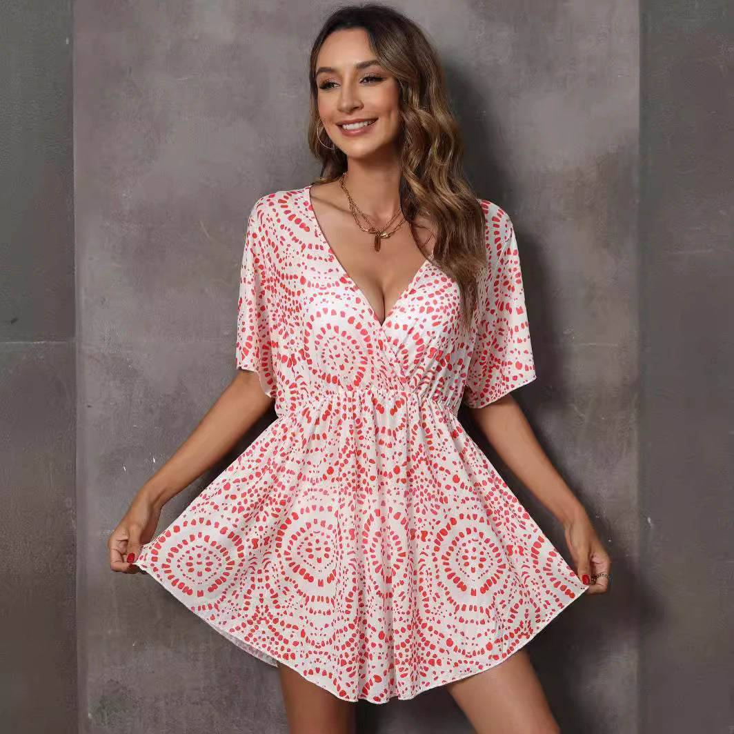 Dames Robe de Plage Légère Chic und Stil