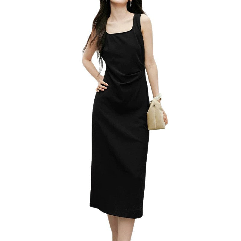Robe maxi élégante pour femmes avec ourlet asymétrique Chic und Stil