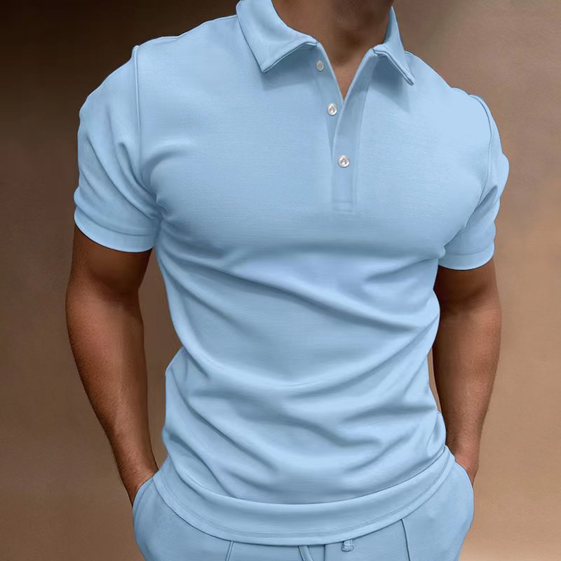 Polo-shirt à manches courtes axé sur la performance pour hommes Chic und Stil