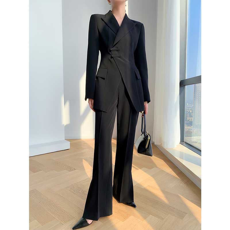 Blazer double boutonnage contemporain pour femmes Chic und Stil